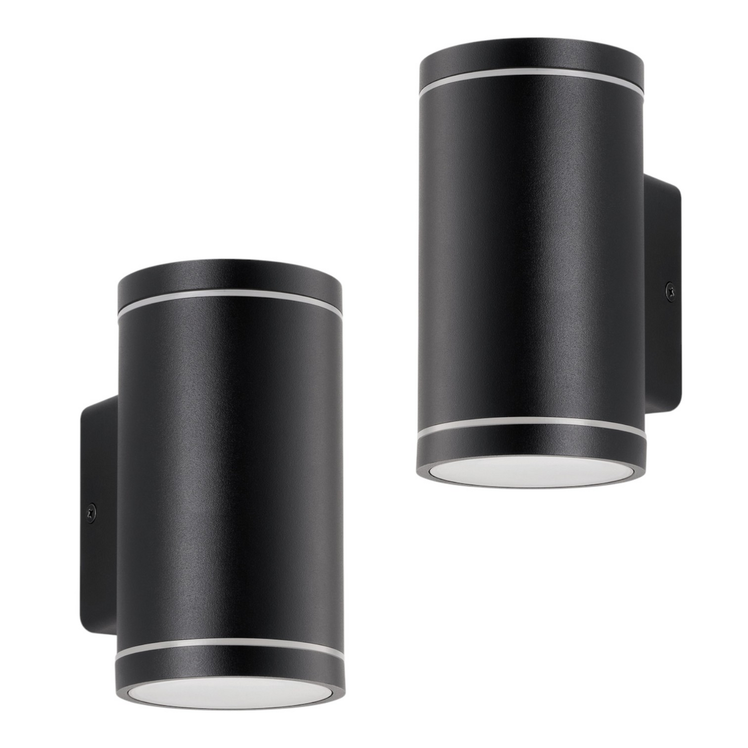 Lindby Led Außenwandleuchte Wandlampe Valtin Dunkelgrau Cct 2 Stück B-Ware von Lindby