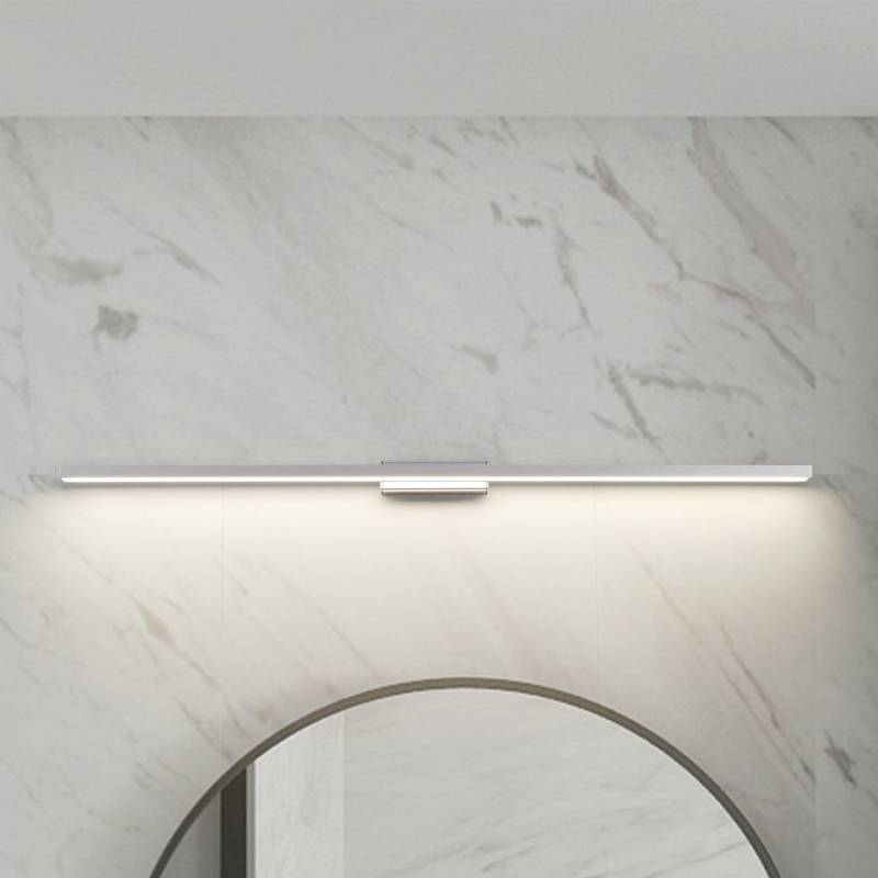 Lindby Led Badleuchte Spiegellicht Alenia Aluminium 120cm Ip44 Grau B-Ware von Lindby