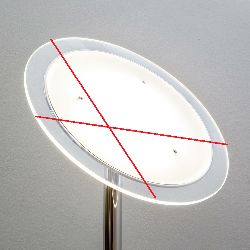 Lindby Led Deckenfluter Malea Wohnzimmerleuchte Stehlampe Stehleuchte Siehe Text B-Ware von Lindby