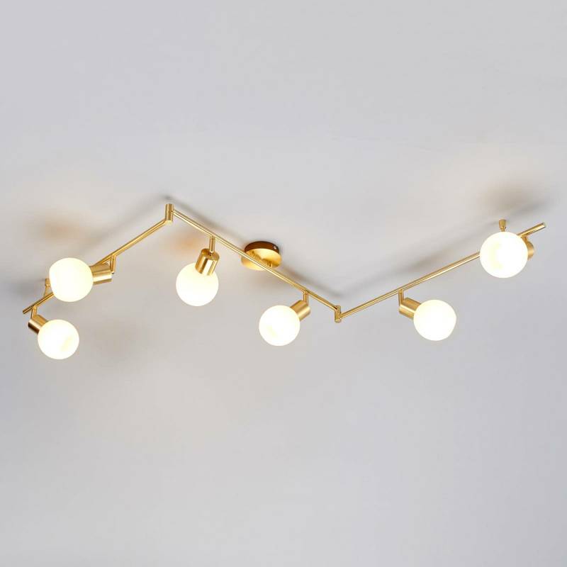 Lindby Led Deckenlampe Elaina Wohnzimmerleuchte Dekolampe Esszimmerleuchte Led B-Ware von Lindby
