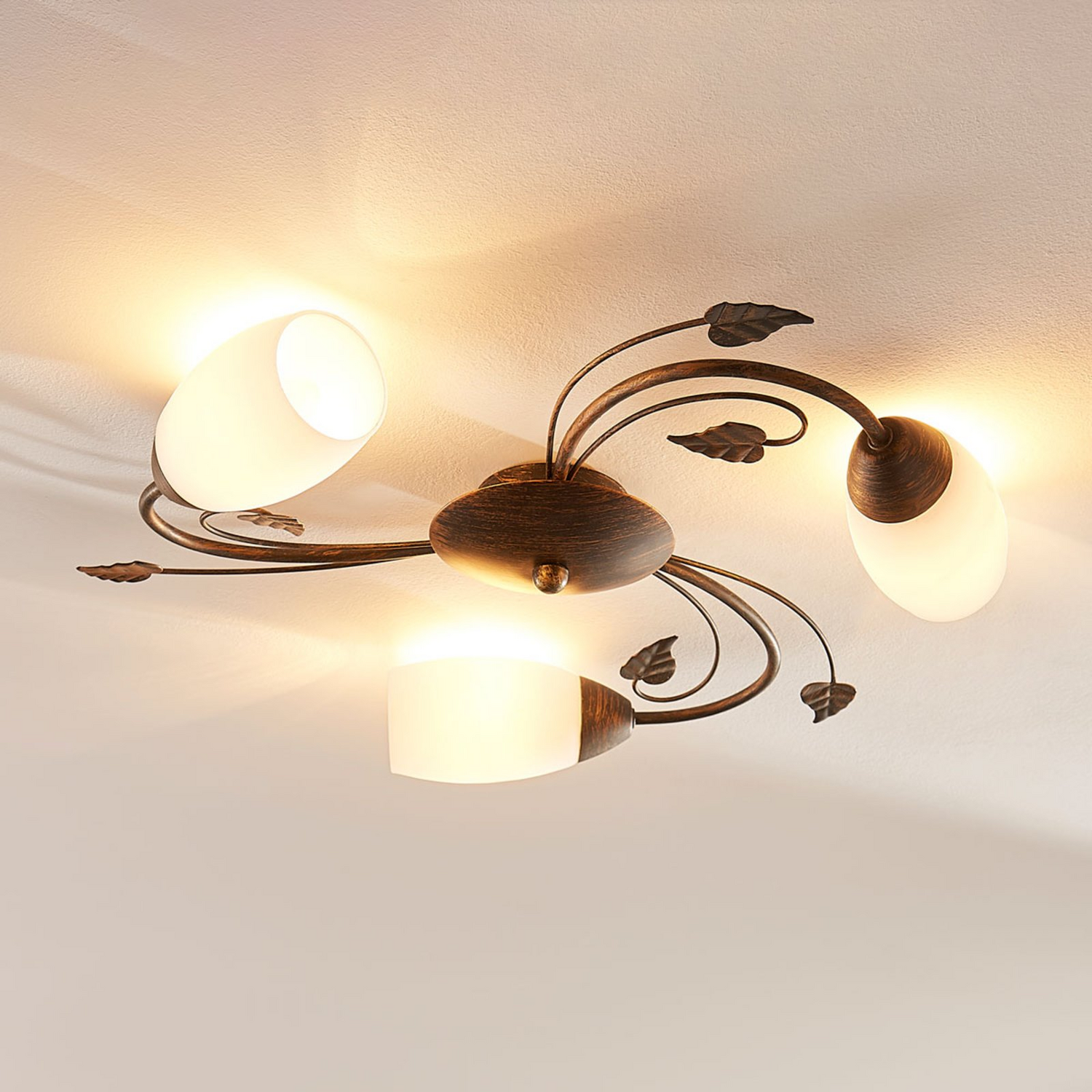 Lindby Led Deckenlampe Stefania Wohnzimmereuchte Designerlampe Siehe Text/Foto B-Ware von Lindby
