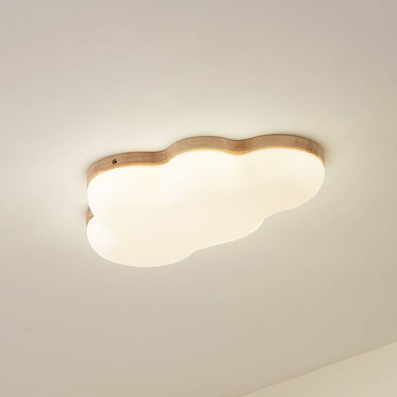 Lindby Led Deckenleuchte Lampe Deckenlampe Wolke Weiß Acryl 50 Cm Leuchet Spot B-Ware von Lindby