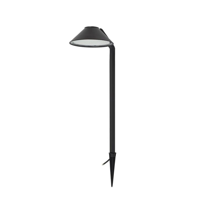 Lindby Led Erdspießleuchte Gartenleuchte Capelo Schwarz Metall 77cm Lampe Spot B-Ware von Lindby