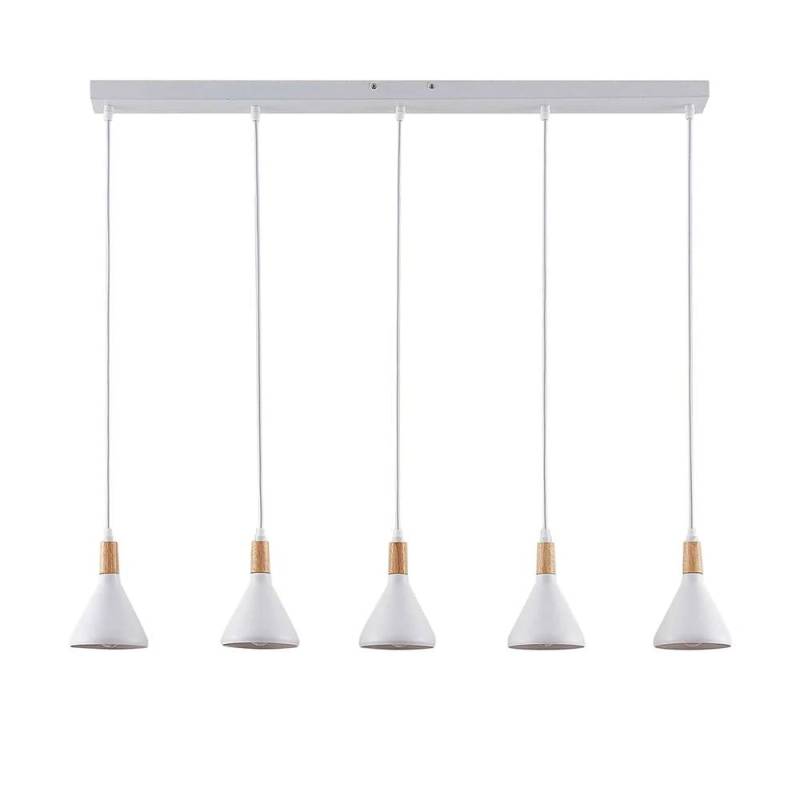 Lindby Led Pendelleuchte Arina Hängeleuchte Deckenlampe Lampe Weiß 5 Flammig822 B-Ware von Lindby