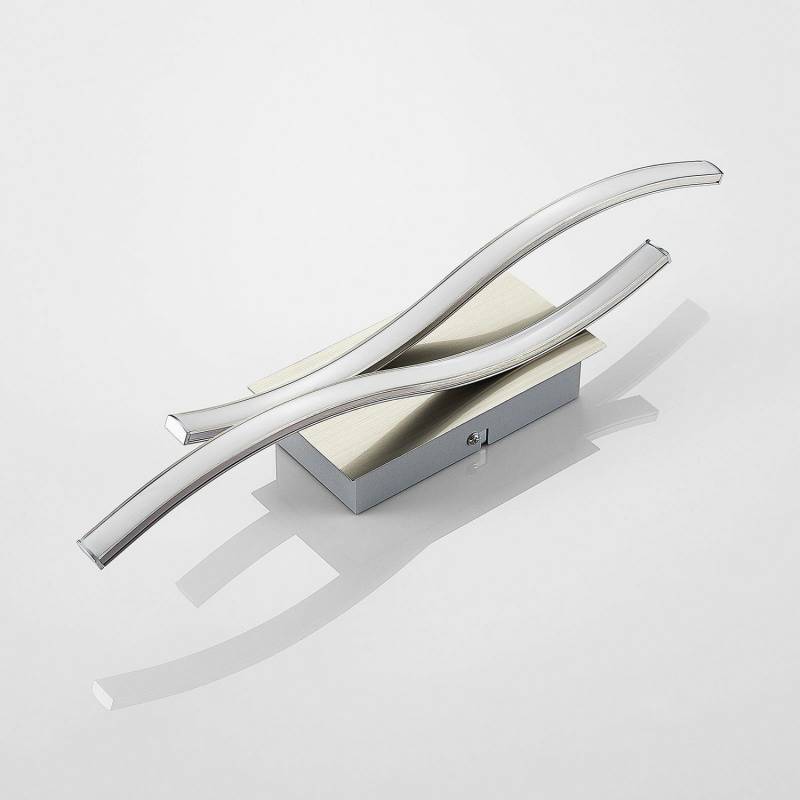 Lindby Led Wandleuchte Safia In Wellenform Wandleuchte Lampe Leuchte Alumin675 B-Ware von Lindby
