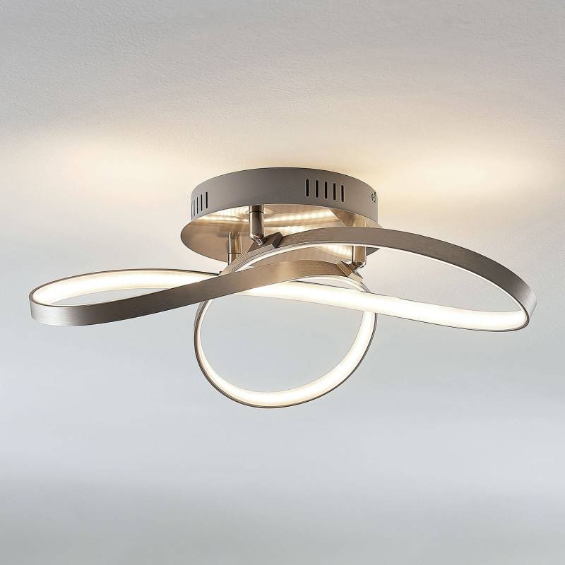 Lindby Modern Geformte Led Deckenlampe Deckenleuchte Lampe Leuchte Ip20 Spot B-Ware von Lindby