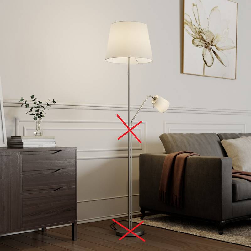 Lindby Nantwin Stehleuchte Stehlampe Standleuchte Standlampe Siehe Text/Foto B-Ware von Lindby