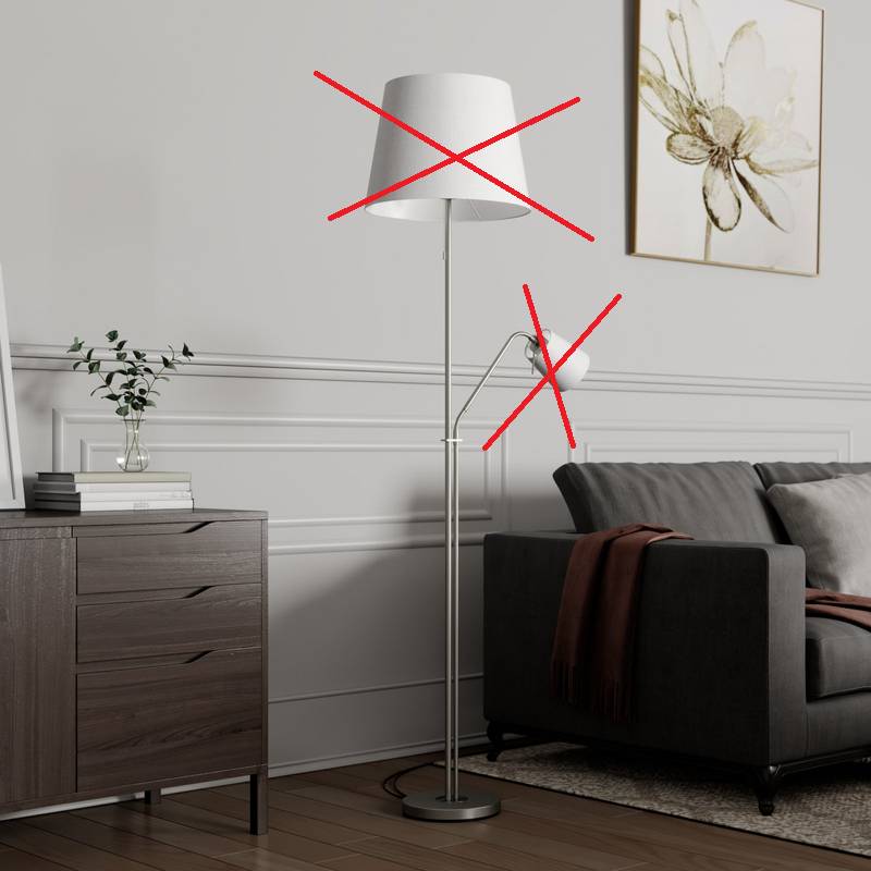 Lindby Nantwin Stehleuchte Stehlampe Standleuchte Standlampe Siehe Text/Foto B-Ware von Lindby