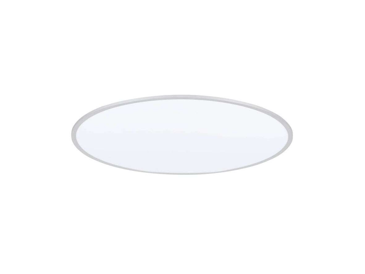 Lindby - Narima LED Deckenleuchte 4.000K Ø100 White/Silver Lindby von Lindby