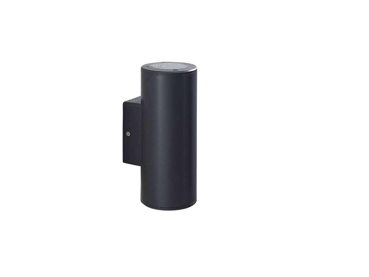 Lindby - Nati Round Außen Wandleuchte IP54 Dark Grey Lindby von Lindby