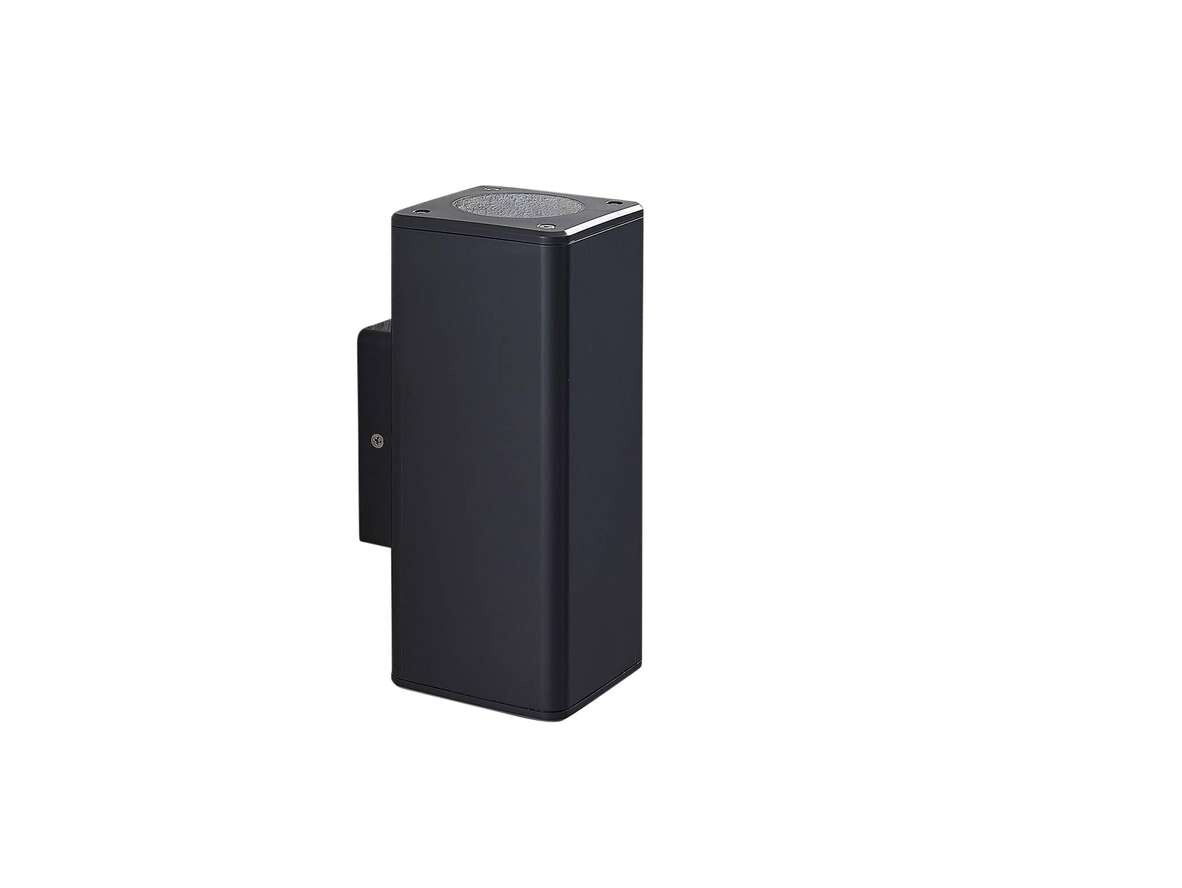 Lindby - Nati Square Außen Wandleuchte IP54 Dark Grey Lindby von Lindby