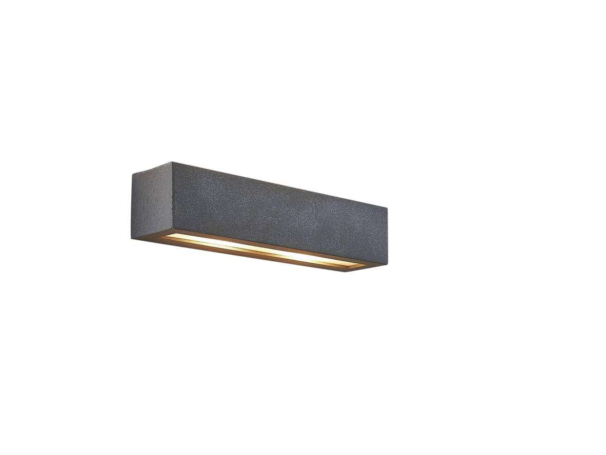 Lindby - Nellie LED Wandleuchte L35,3 Concrete Lindby von Lindby