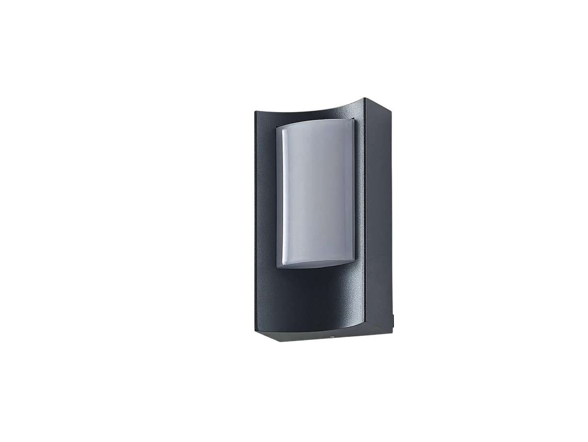 Lindby - Olega LED Außen Wandleuchte Dark Grey Lindby von Lindby