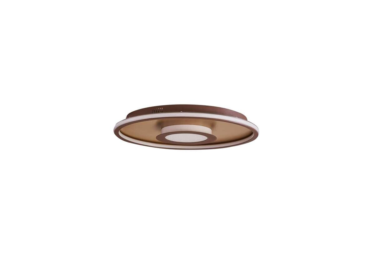 Lindby - Pekela Round LED Deckenleuchte Ø59 Rust/Matt Gold Lindby von Lindby