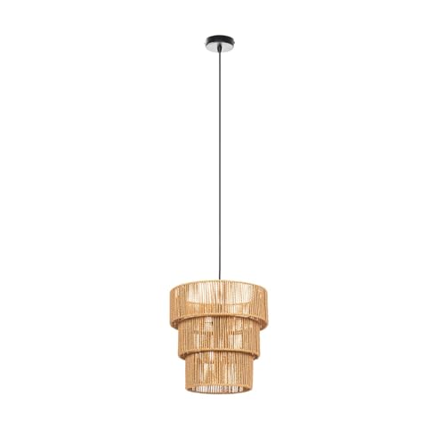 Lindby Pendelleuchte Elvoria (Landhaus, Vintage Rustikal) (1 flammig E27) - Deckenlampe Esstischlampe Hängelampe Hängeleuchte Wohnzimmerleuchte von Lindby