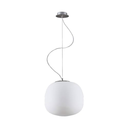 Lindby Pendelleuchte (Modern) in Weiß aus Glas u.a. für Küche (1 flammig, E27) - Deckenlampe, Esstischlampe, Hängelampe, Hängeleuchte, Küchenleuchte von Lindby