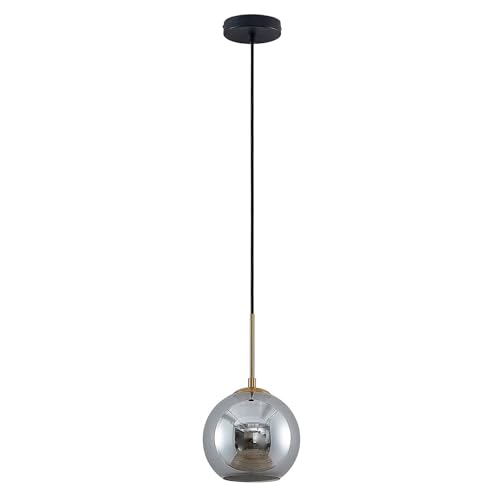 Lindby Pendelleuchte 'Jurian' (Modern) in Alu aus Metall u.a. für Wohnzimmer & Esszimmer (1 flammig, E27) - Deckenlampe, Esstischlampe, Hängelampe, Hängeleuchte, Wohnzimmerlampe von Lindby