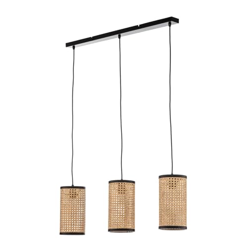 Lindby Pendelleuchte Yaelle (Skandinavisch) aus Holz (3 flammig, E27) - Deckenlampe Esstischlampe Hängelampe Hängeleuchte Wohnzimmerleuchte von Lindby