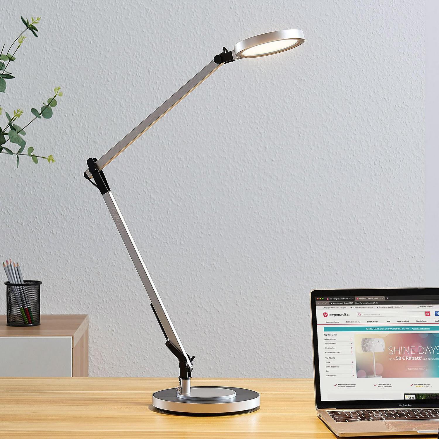 Lindby Rilana Led Schreibtischlampe Schreibtischleuchte Tischleuchte Lampe 10 W B-Ware Lindby Rilana Led Schreibtischlampe Schreibtischleuchte Tischleuchte Lampe 10 W B-Ware von Lindby
