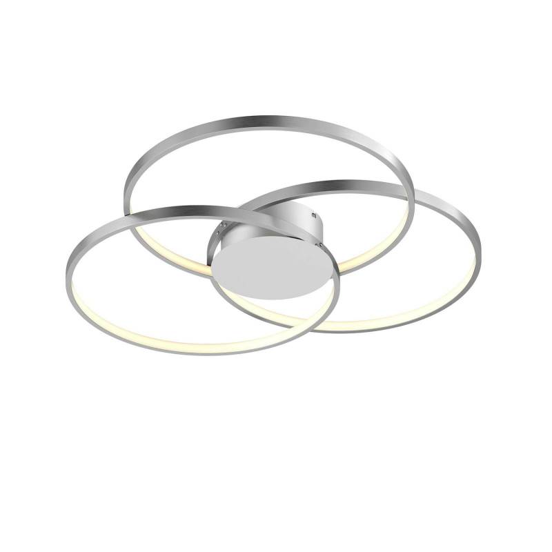 Lindby Riley Led Deckenlampe Deckenlampe Lampe Leuchte Dimmbar Alu 40 W ø 80560 B-Ware von Lindby