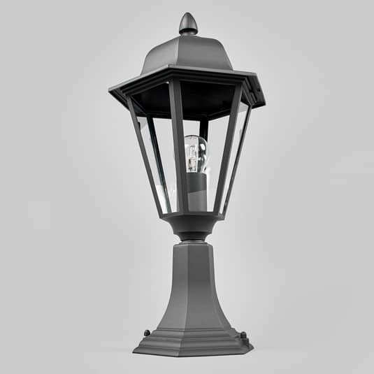 Lindby Sockelleuchte Edana Lampe Gartenlampe Gartenleuchte Wegeleuchte Grafit B-Ware von Lindby