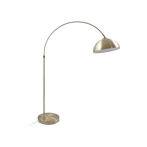 Lindby Stehlampe (Bogenleuchte) 'Lennart' (Modern) in Bronze aus Metall u.a. für Wohnzimmer & Esszimmer (1 flammig, E27) - Bogenlampe, Stehleuchte, Floor Lamp, Standleuchte, Wohnzimmerlampe von Lindby