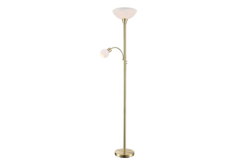 Lindby Stehlampe Elaina, 1 x 15 W LED E27 + 1 x 8 W LED E14 von Lindby
