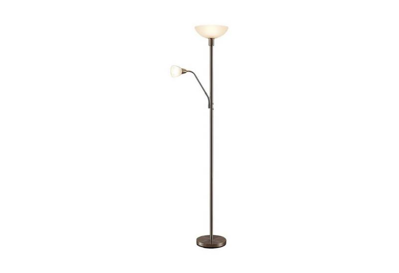 Lindby Stehlampe Jost, 1 x 15 W LED E27 + 1 x 8 W LED E14 von Lindby
