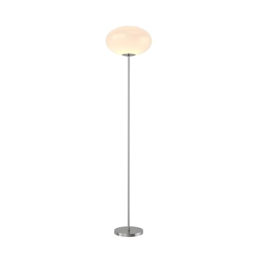 Lindby Stehlampe 'Sonika' (Modern) in Alu aus Metall u.a. für Wohnzimmer & Esszimmer (1 flammig, E27) - Stehleuchte, Standleuchte, Floor Lamp, Wohnzimmerlampe, Wohnzimmerlampe von Lindby