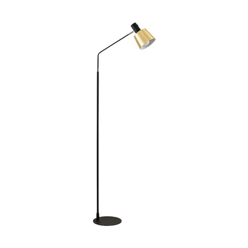 Lindby Stehlampe 'Vlada' (Skandinavisch) in Gold/Messing aus Metall u.a. für Wohnzimmer & Esszimmer (1 flammig, E27) - Stehleuchte, Standleuchte, Floor Lamp, Wohnzimmerlampe, Wohnzimmerlampe von Lindby