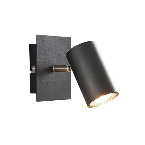 Lindby Strahler 'Joffrey' (Modern) in Schwarz aus Metall u.a. für Wohnzimmer & Esszimmer (1 flammig, GU10) - Deckenlampe, Deckenleuchte, Lampe, Spot, Wohnzimmerlampe von Lindby