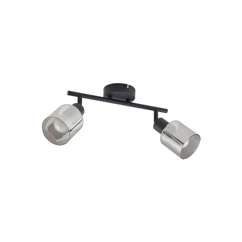 Lindby Strahler Netty (Modern) in Alu aus Glas (4 flammig, E14) - Deckenlampe Deckenleuchte Lampe Spot Wohnzimmerleuchte von Lindby