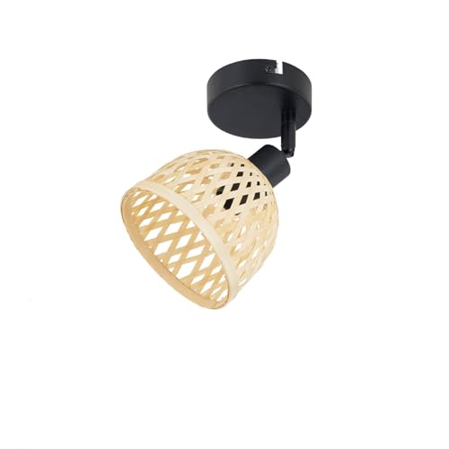 Lindby Strahler Youstin (Landhaus, Vintage Rustikal) (1 flammig E14) - Deckenlampe Deckenleuchte Lampe Spot Wohnzimmerleuchte von Lindby