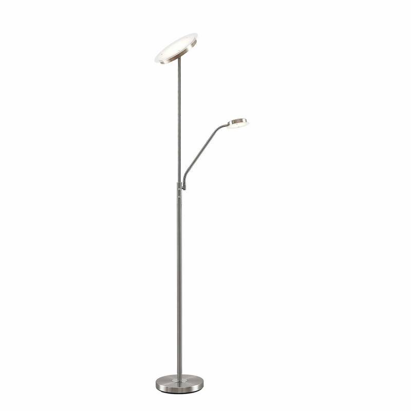 Lindby Sumani Led Stehleuchte Standleuchte Stehlampe Standlampe Led Rund Nickel B-Ware von Lindby