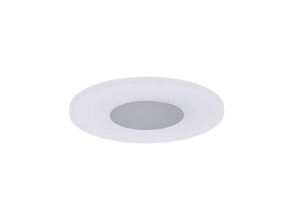 Lindby - Tarja LED Deckenleuchte Round White Satin/Chrome Lindby von Lindby