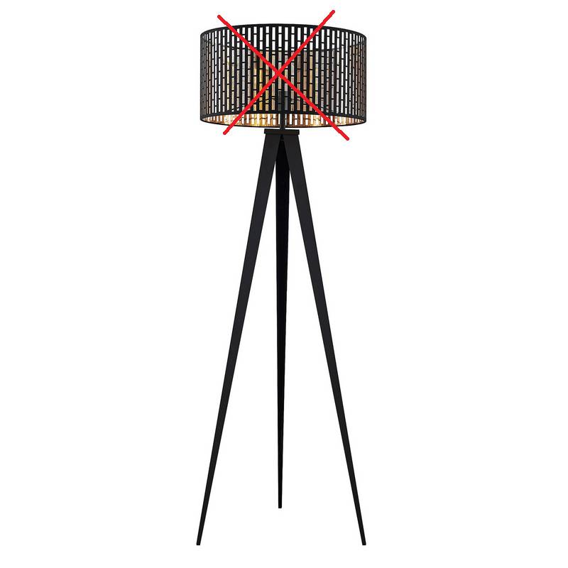 Lindby Thoralf Stehleuchte Mit Tripodgestell Stehlampe Lampe Siehe Text/Foto B-Ware von Lindby