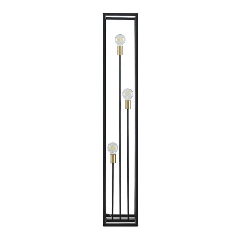Lindby Tiliane Käfig Stehlampe Stehleuchte Wohnzimmerlampe 3 Flammi E27 Schw133 B-Ware von Lindby
