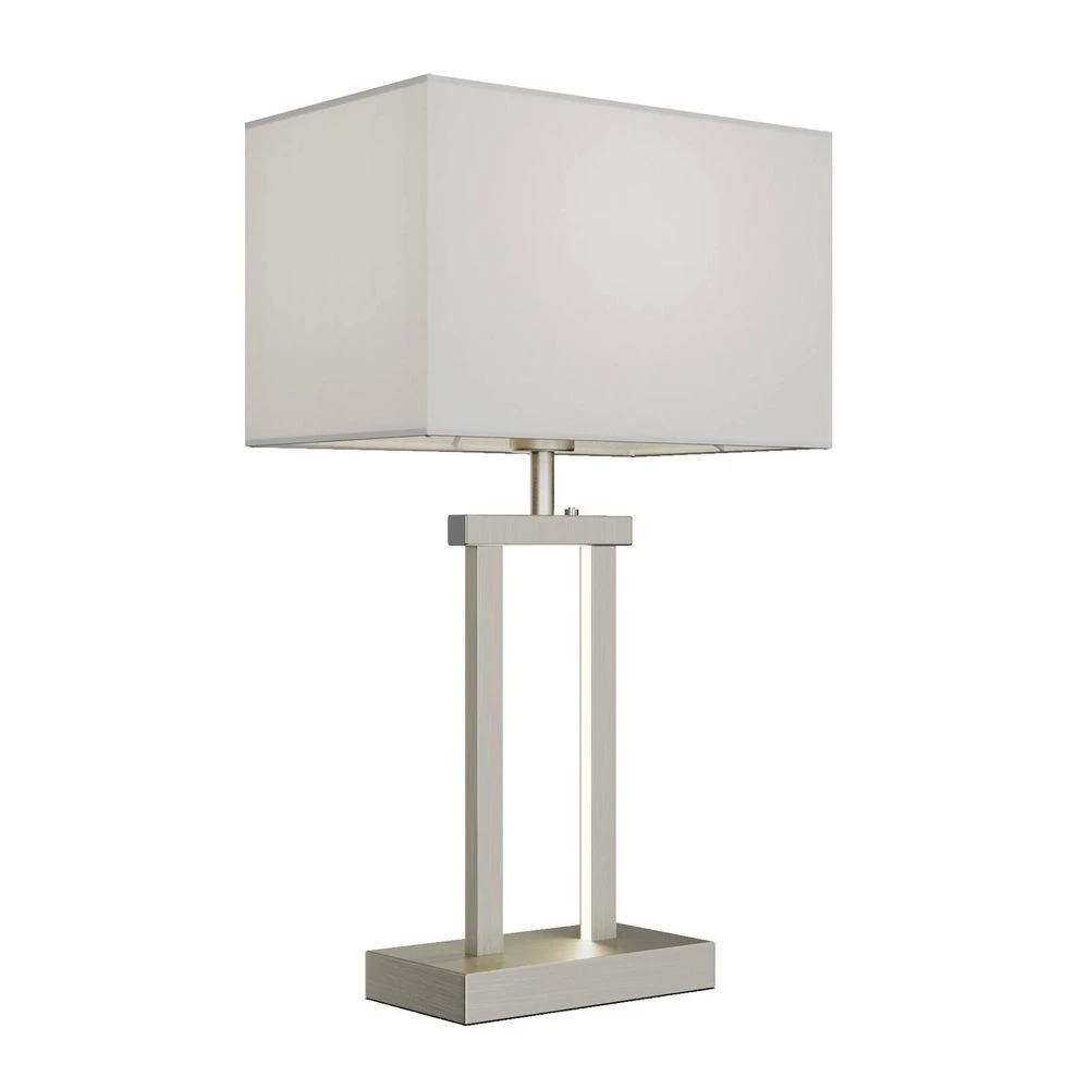 Lindby Tischlampe Led Leuchte Schreibtischleuchte Nachttischlampe 2x 60 W E27 B-Ware von Lindby