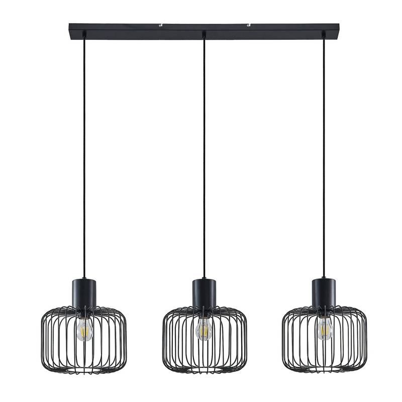 Lindby Vatiki Pendelleuchte Deckenlampe Hängeleuchte Hängeleuchte Schwarz M344 B-Ware von Lindby