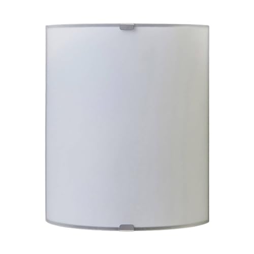 Lindby Glas Wandlampe, Wandleuchte innen, Innenleuchte Wand Glas Metall, 1x E27 max. 60W, ohne Leuchtmittel, Wandbeleuchtung Wohnzimmer, Esszimmer von Lindby