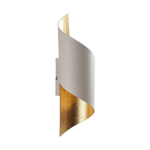 Lindby Wandleuchte, Wandlampe Innen Vanni (Modern) in Weiß aus Metall (1 flammig E27) - Wandstrahler Wandbeleuchtung Schlafzimmer/Wohnzimmer Schlafzimmerleuchte von Lindby