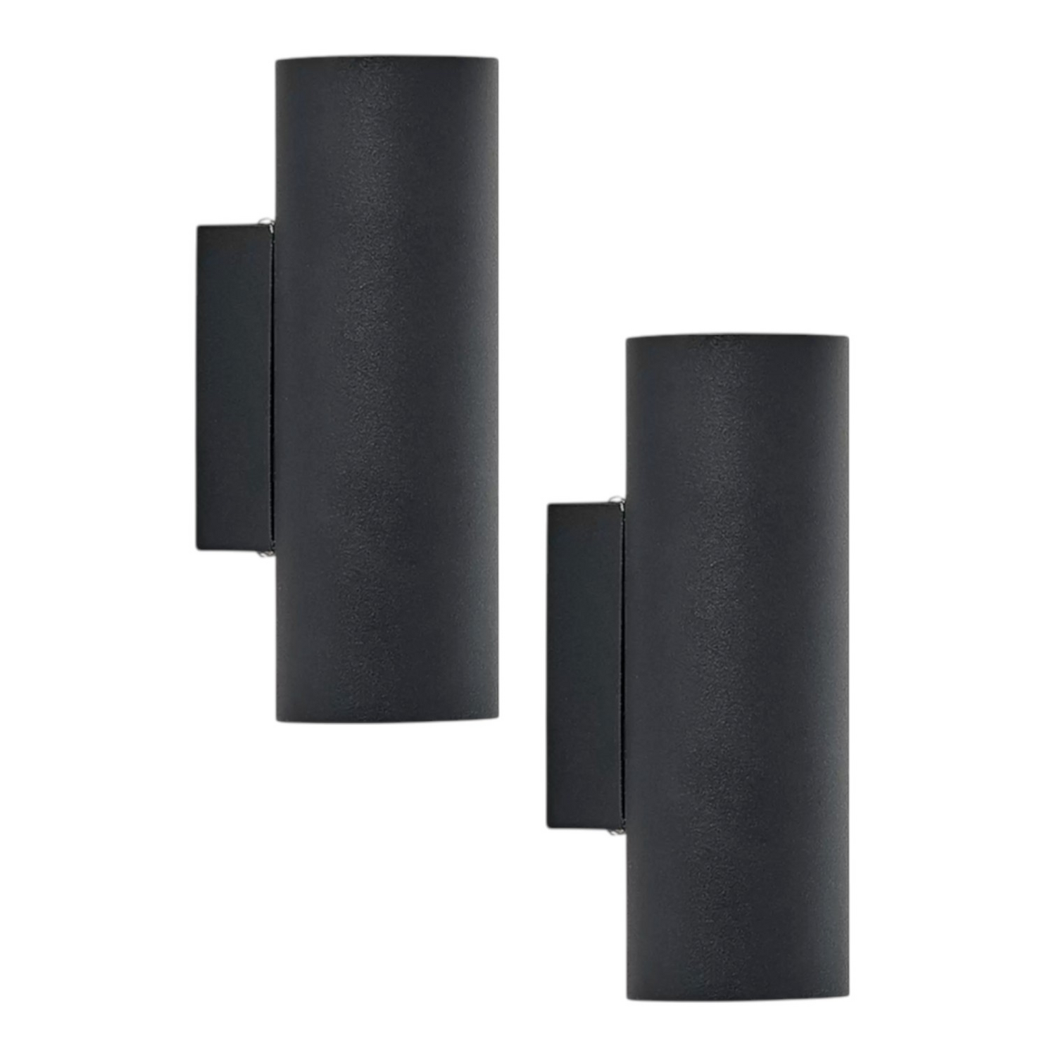 Lindby Wandleuchte Wandlampe Lampe Gu10 2 X 35 W Schwarz Dimmbar Ip20 2 Stück B-Ware von Lindby