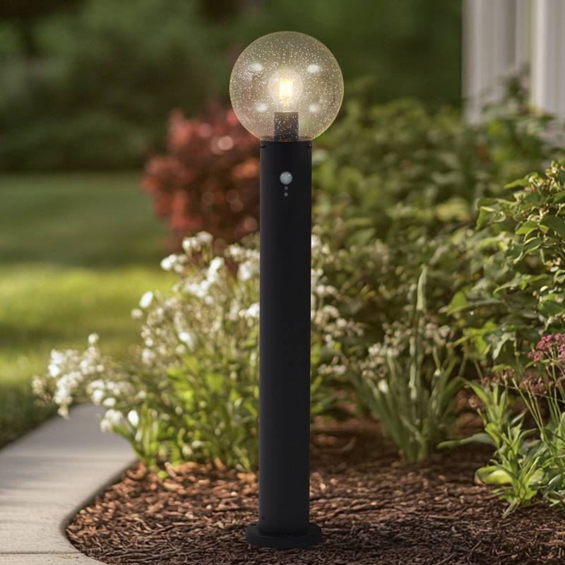 Lindby Wegeleuchte Lampe Wegleuchte Sensor Glas Klar Dangan 90 Cm B-Ware von Lindby