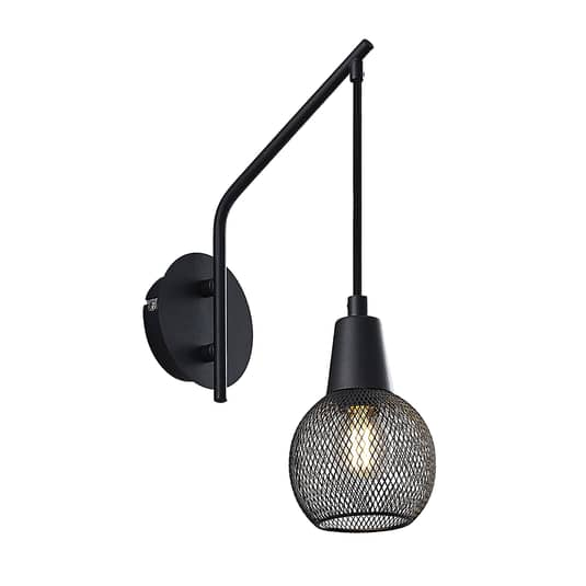 Lindby Zerda Wandleuchte  Wandleuchte Leuchte Lampe Leuchter Gitterschirm Hän810 B-Ware von Lindby