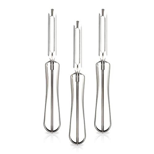 Linden Sweden Original Jonas Gemüseschäler für die Küche | Made in Sweden | Karottenschäler mit ergonomischem Griff für Sicherheit und Kontrolle | Spülmaschinenfeste Kartoffelschäler | 3er Pack | von Linden Sweden