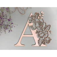 Buchstaben Blumen Design Aus Holz | Geschenk Für Blumenliebhaber Blumengeschenk Mit Anfangsbuchstaben Buchstaben Blumen Design Aus Holz | Geschenk Für Blumenliebhaber Blumengeschenk Mit Anfangsbuchstaben von Lindenblaettchen