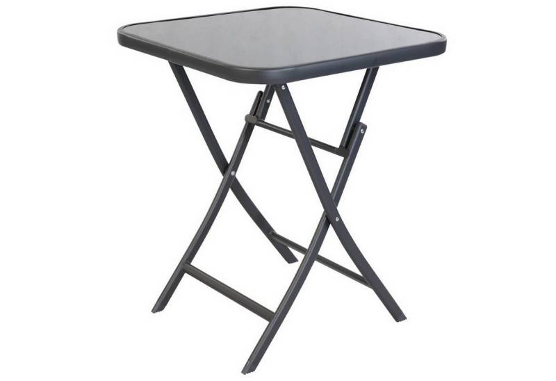 Linder Exclusiv GmbH Bistrotisch Klappbarer Bistro-Tisch 70x70x70 cm Gartentisch Terrassentisch von Linder Exclusiv GmbH