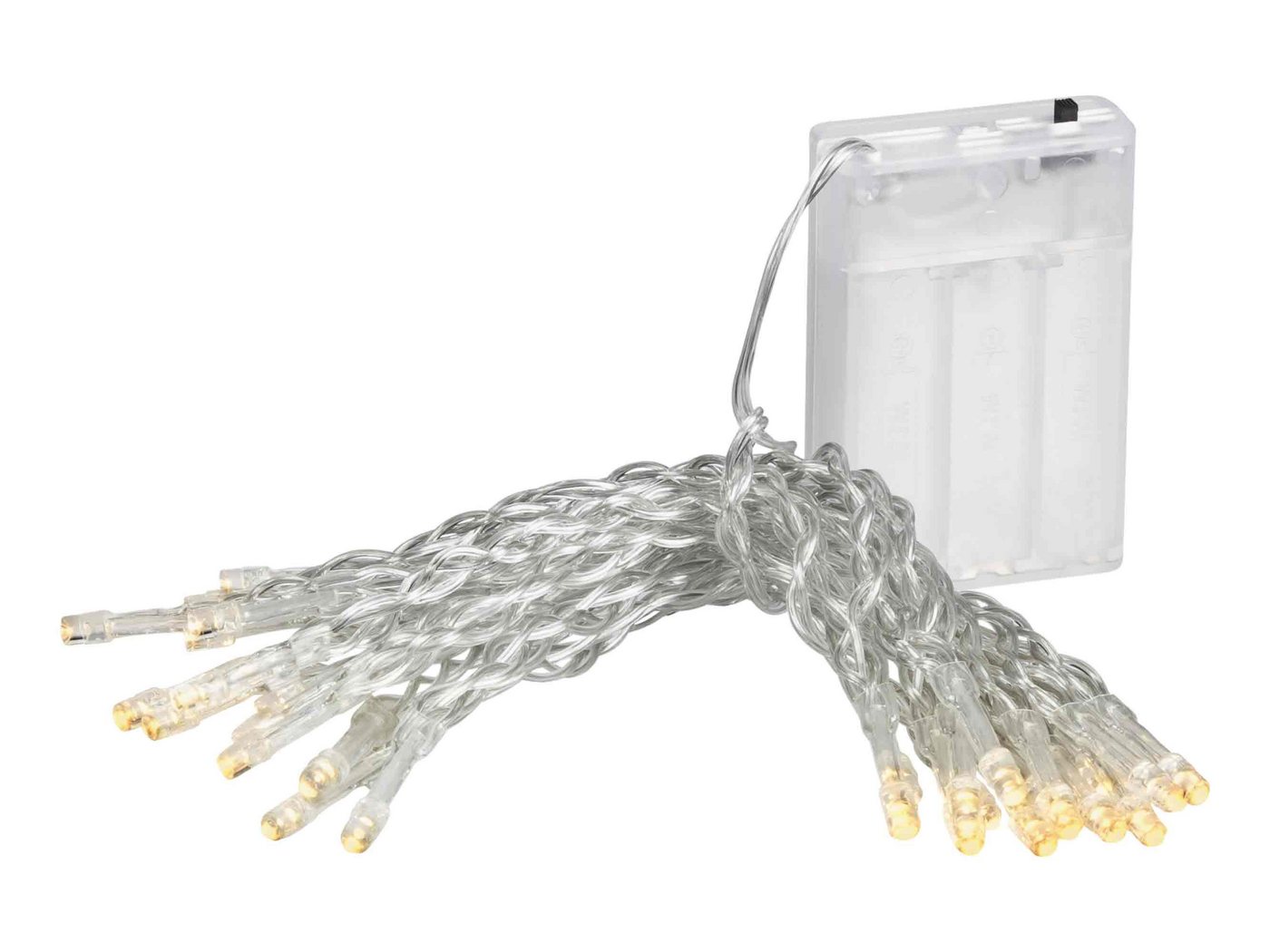 Linder Exclusiv GmbH LED-Lichterkette, Batterie 6/18h Timer 20 LEDs warmweiß 2,85m von Linder Exclusiv GmbH