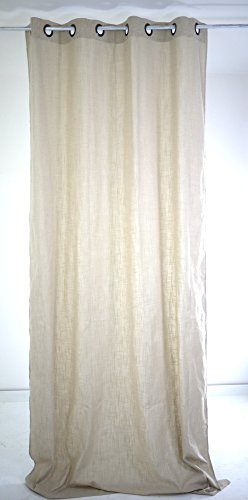 Linder 0517/15/375FR Vorhang Canvas-Leinwand, mit Ösen, 135 x 260 cm Linder 0517/15/375FR Vorhang Canvas-Leinwand, mit Ösen, 135 x 260 cm von LINDER