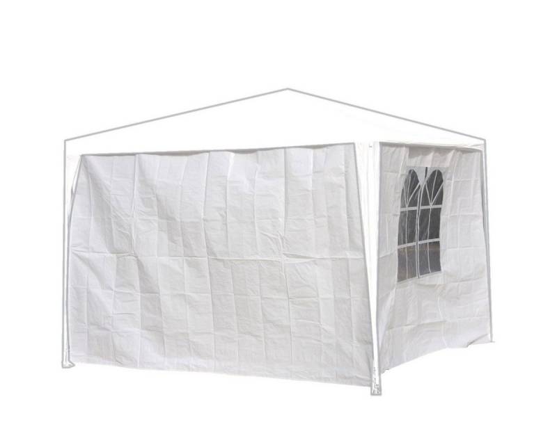 Linder Pavillon Gartenzelt Seitenwände Pavillon 3 x 2m weiß PE 2Stück 1x Doppelfenster, mit Befestigungsschlaufen Linder Pavillon Gartenzelt Seitenwände Pavillon 3 x 2m weiß PE 2Stück 1x Doppelfenster, mit Befestigungsschlaufen von Linder